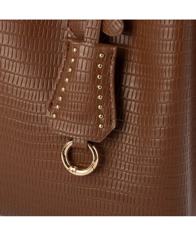 UNBILLION カシュカシュ cachechche / セパレートカラーパーテーショントート キャメル