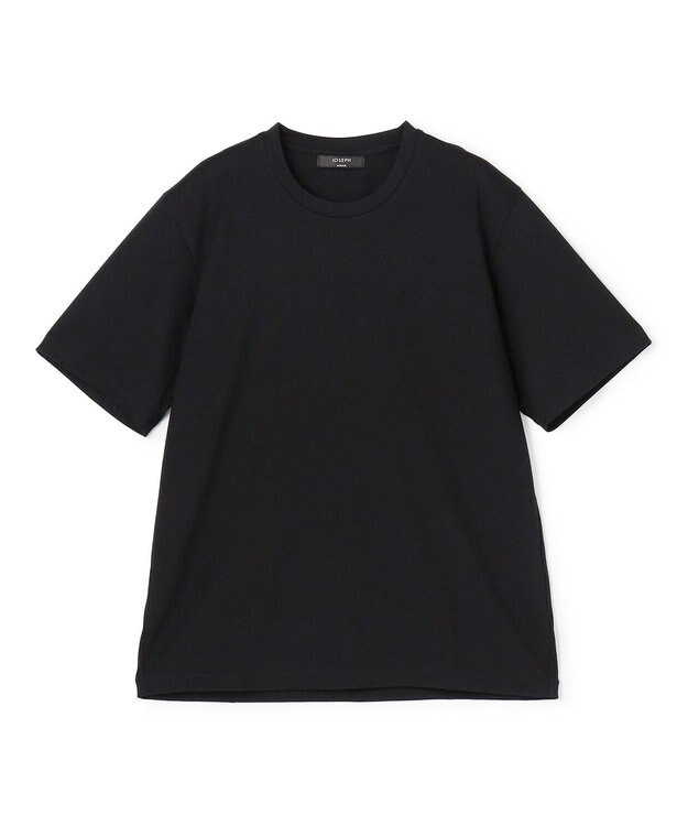 JOSEPH HOMME 【新色追加】ハイゲージベアスムース　クルーネックＴシャツ ブラック系