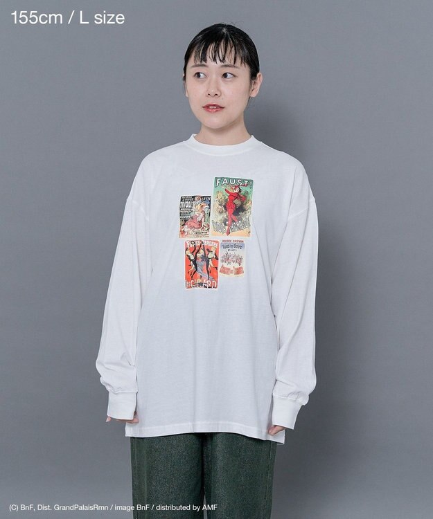 CRAFT STANDARD BOUTIQUE アートコラボ【ジュール・シェレ】ロンＴＥＥ Off White