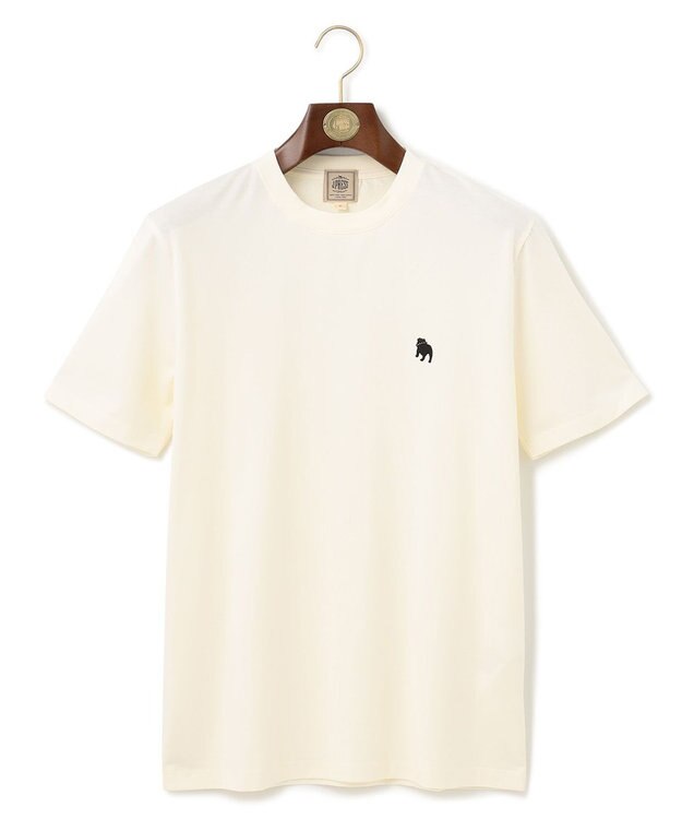 J.PRESS MEN 【一部店舗限定】バックブル ムカラTシャツ ホワイト系