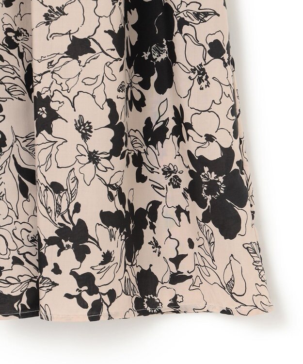 TOCCA 【洗える】CHANDELIER KNIT DRESS ニットドレス ブラック×ベージュ系