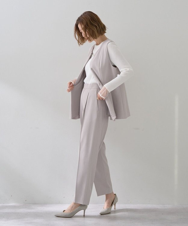 YECCA VECCA ワイドパンツ Gray Beige