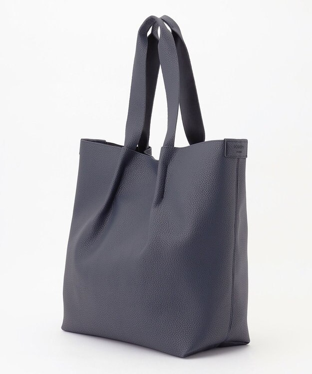 JOSEPH HOMME シンセティックシュリンクレザー　トートバッグ ネイビー系