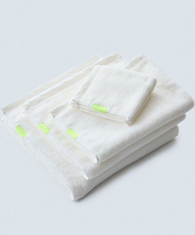 COQ 【SUPER ZERO】CUDDLE 無地バスタオル ホワイト