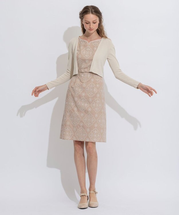 TOCCA RAINY DAYS ドレス ベージュ系7