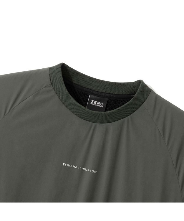 ZERO HALLIBURTON 【撥水・保温】 サーモフライ プルオーバー型ウィンドブレーカー ZHG-M5A2b  85109 カーキ