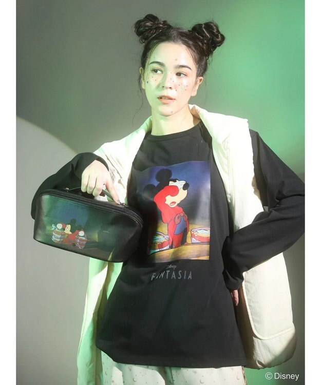 Green Parks ＦＡＮＴＡＳＩＡ／グラフィックＴシャツ Black