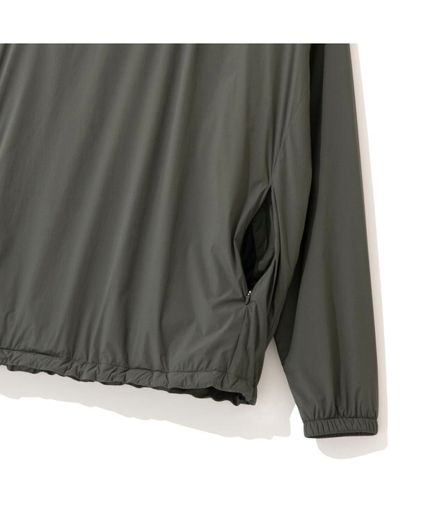 ZERO HALLIBURTON 【撥水・保温】 サーモフライ プルオーバー型ウィンドブレーカー ZHG-M5A2b  85109 カーキ