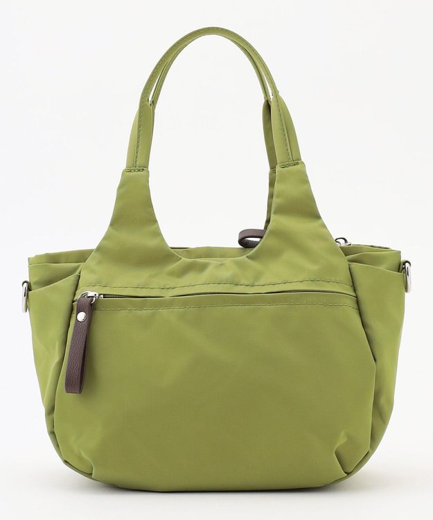 LA BAGAGERIE 【MONICA】ラウンド2WAYミニトートバッグ グリーン