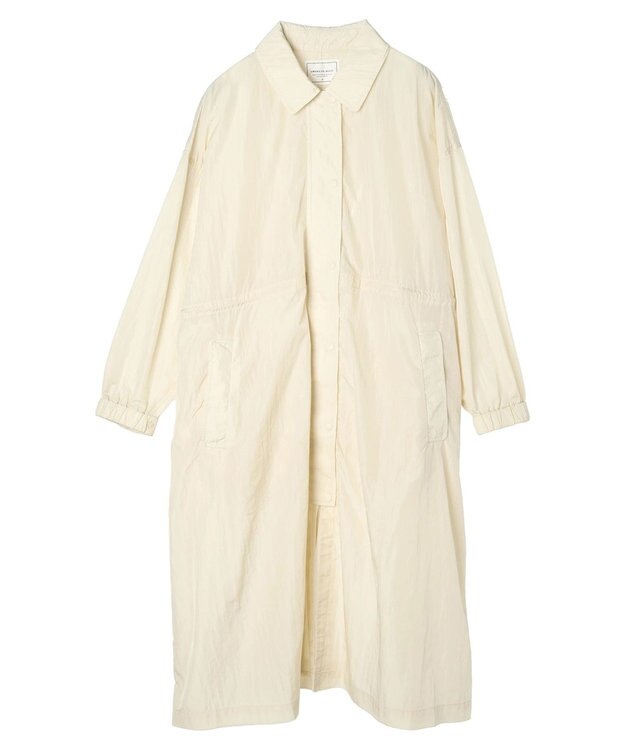 AMERICAN HOLIC 撥水加工ナイロンコート Ivory