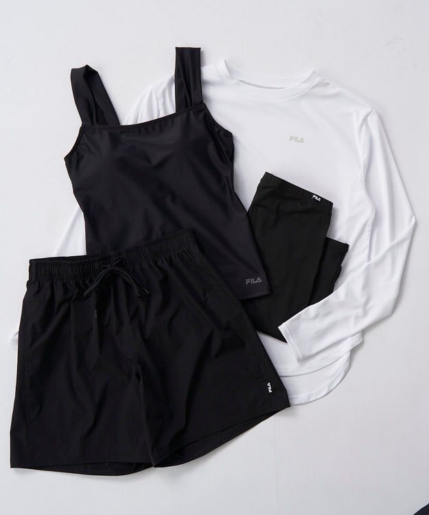 OP／FILA 【FILA】リゾート＆カバーアップ 4点セット水着 ホワイト