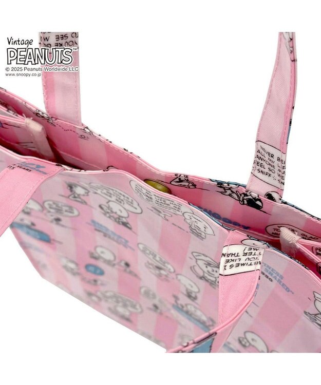 ROOTOTE 8430【スヌーピー】IP.A4アーキャトル.ラミネート.ピーナッツ-0L 01：フィフティーズ