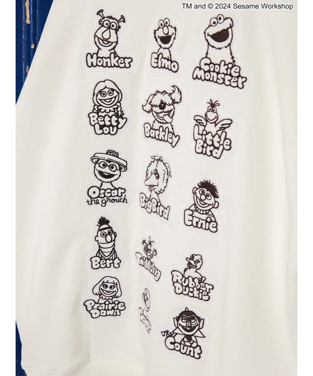 AMERICAN HOLIC ＢＩＧスウェット／セサミストリート Off White