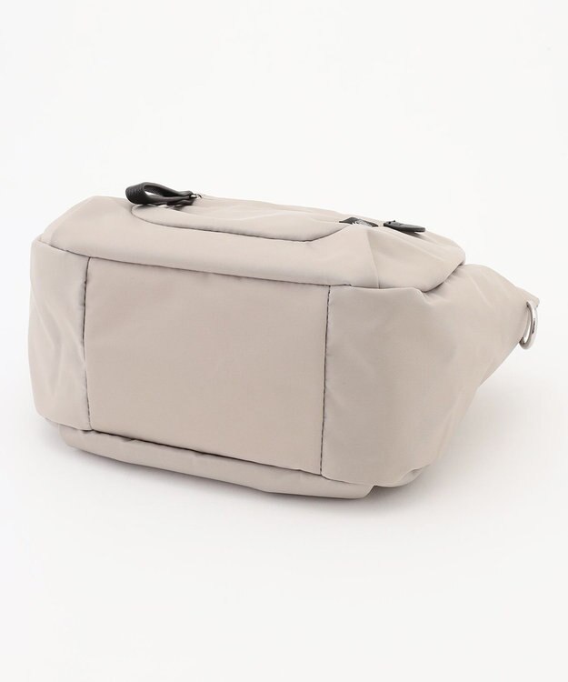 LA BAGAGERIE 【MONICA】ラウンド2WAYミニトートバッグ ライトグレー