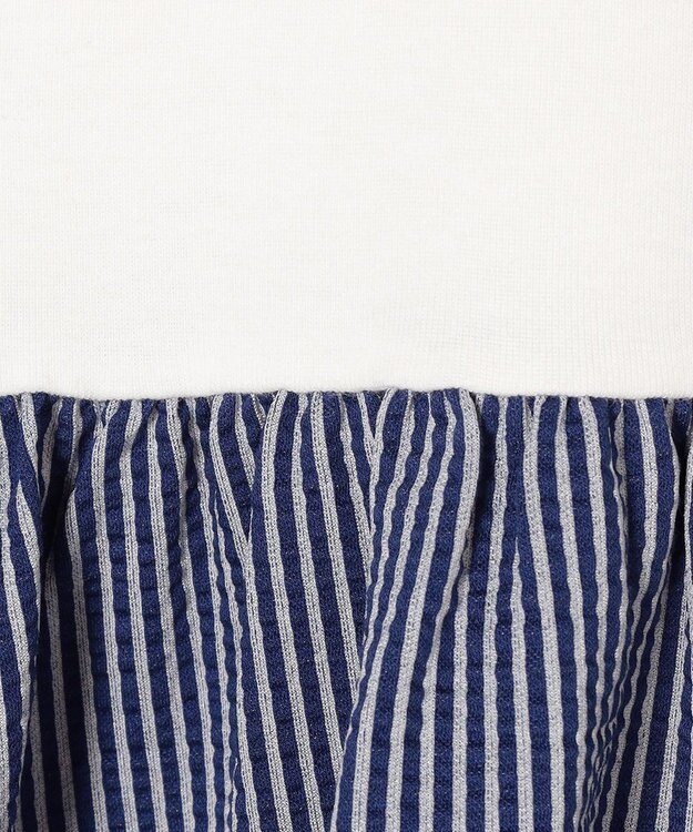 Chacott ジップアップワンピース ネイビー