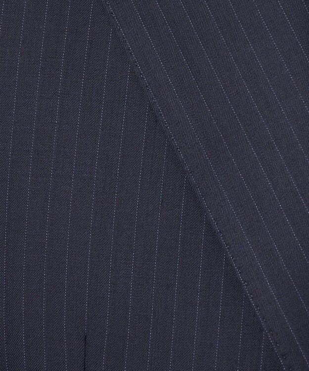 GOTAIRIKU 横に伸びる【TasmaniaWool/タマニアウール】ストレッチ スーツ（ネイビーストライプ） ネイビー系1