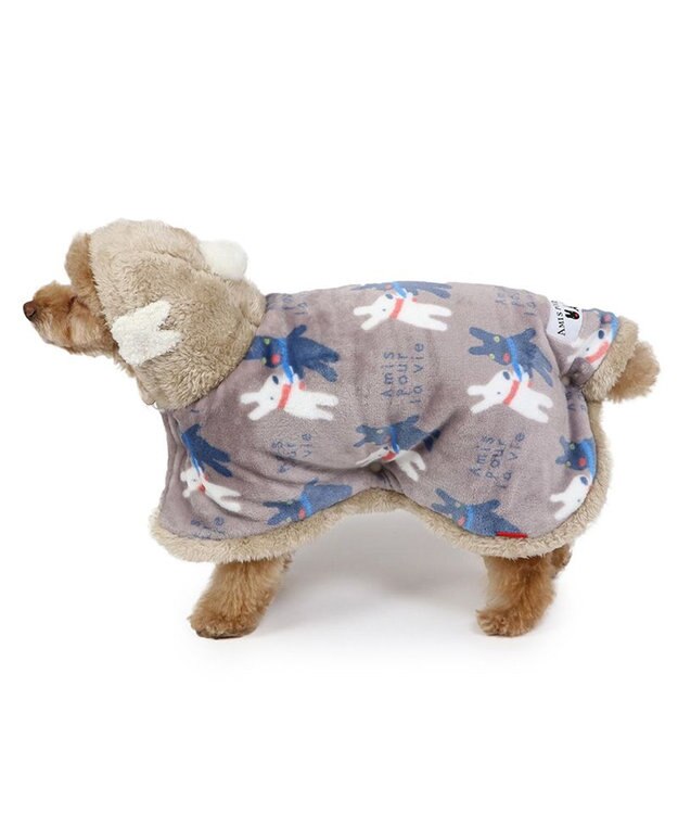 PET PARADISE リサとガスパール 着る毛布 《であい柄》 小型犬 であい柄