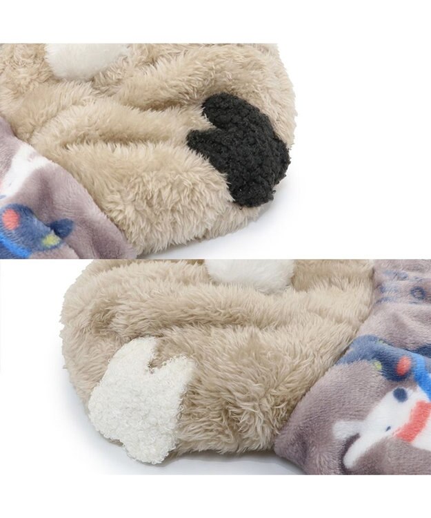 PET PARADISE リサとガスパール 着る毛布 《であい柄》 小型犬 であい柄
