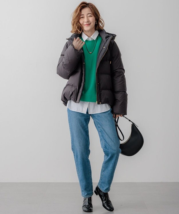 23区 S 【CLASSY.2月号掲載/洗える】CANCLINI ベーシック シャツ ホワイト系