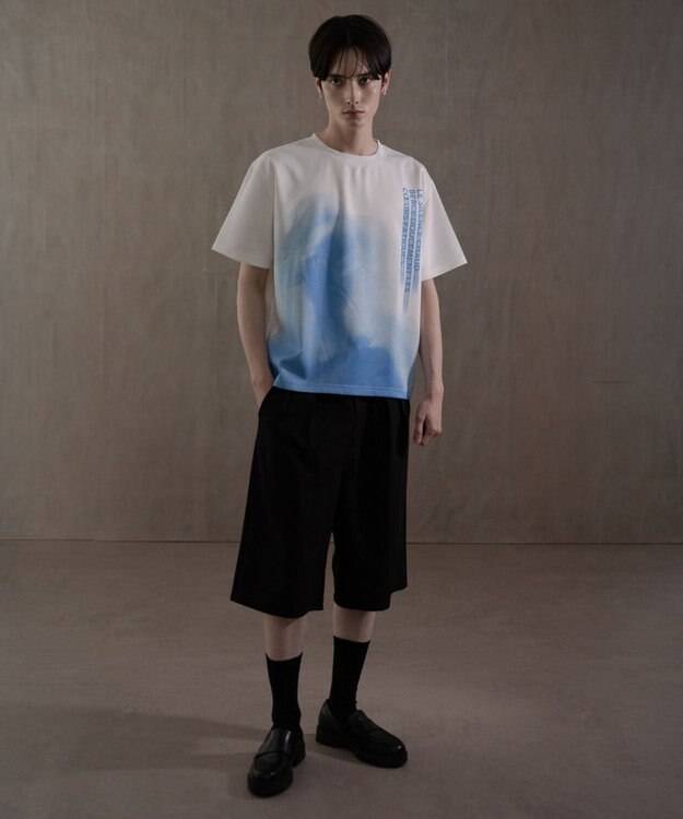 WEGO グラフィックボクシーT（SS） ホワイト