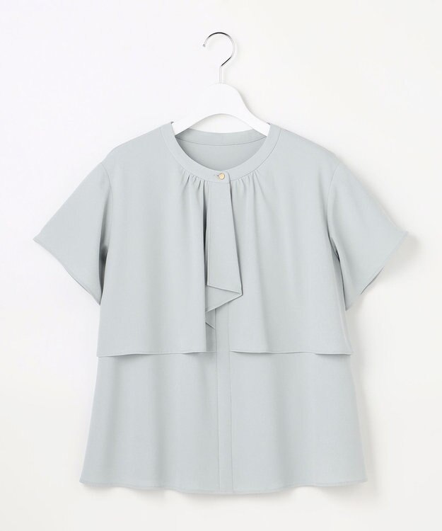 ANY SIS プリーツボウタイ ブラウス ミント