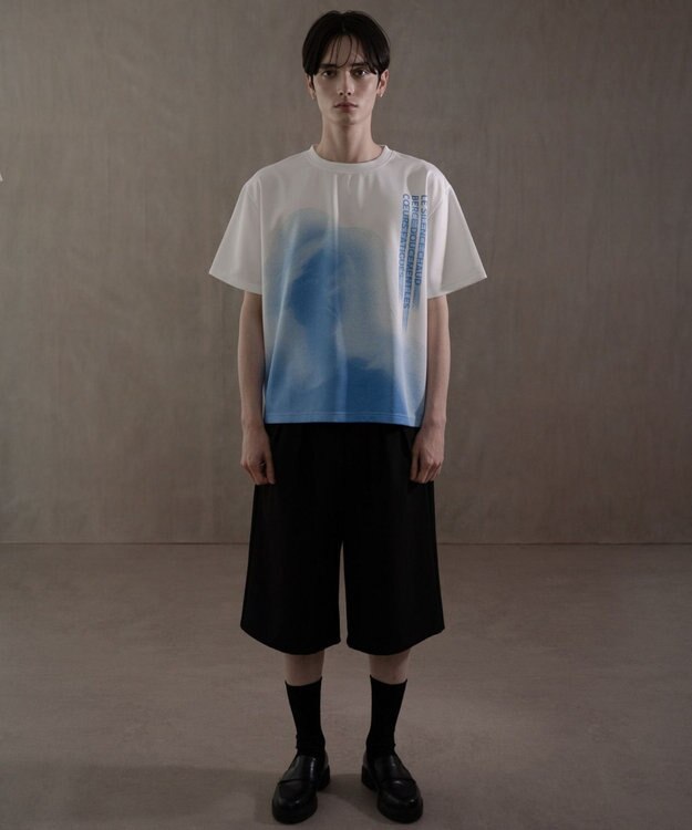 WEGO グラフィックボクシーT（SS） ホワイト