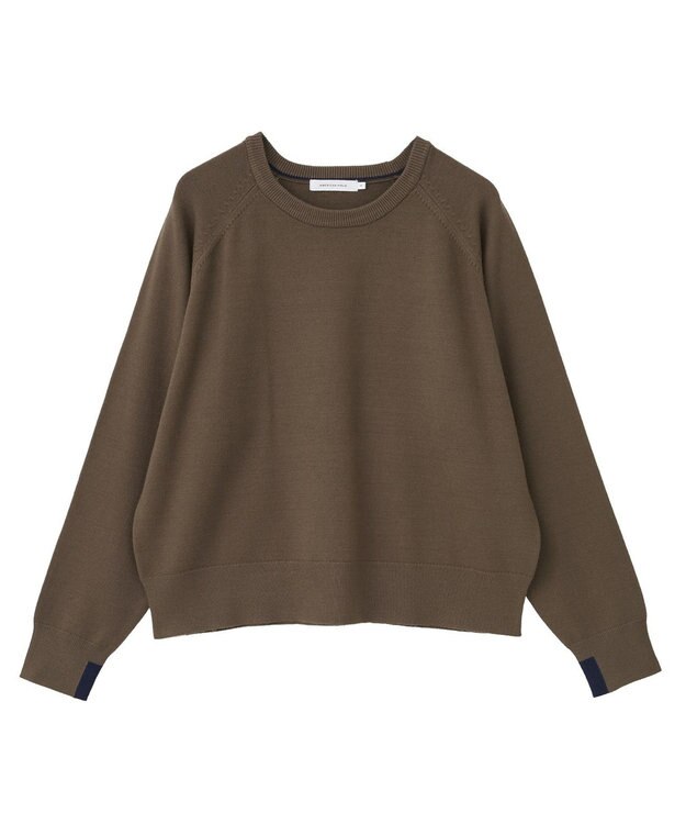 AMERICAN HOLIC バイパチラグランニットプルオーバー Mocha