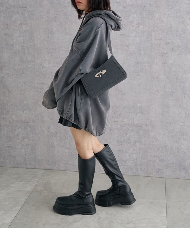 WEGO BIGメタルパーツショルダー グレー