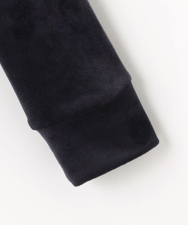 23区GOLF 【WOMEN】【ストレッチ】ベロアフーディ ネイビー系