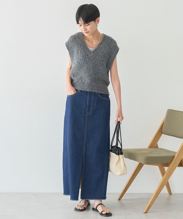 AMERICAN HOLIC デニムタイトスカート One Wash