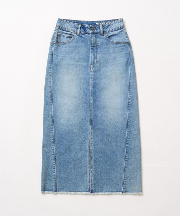 AMERICAN HOLIC デニムタイトスカート Light Indigo