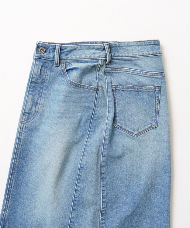 AMERICAN HOLIC デニムタイトスカート Light Indigo