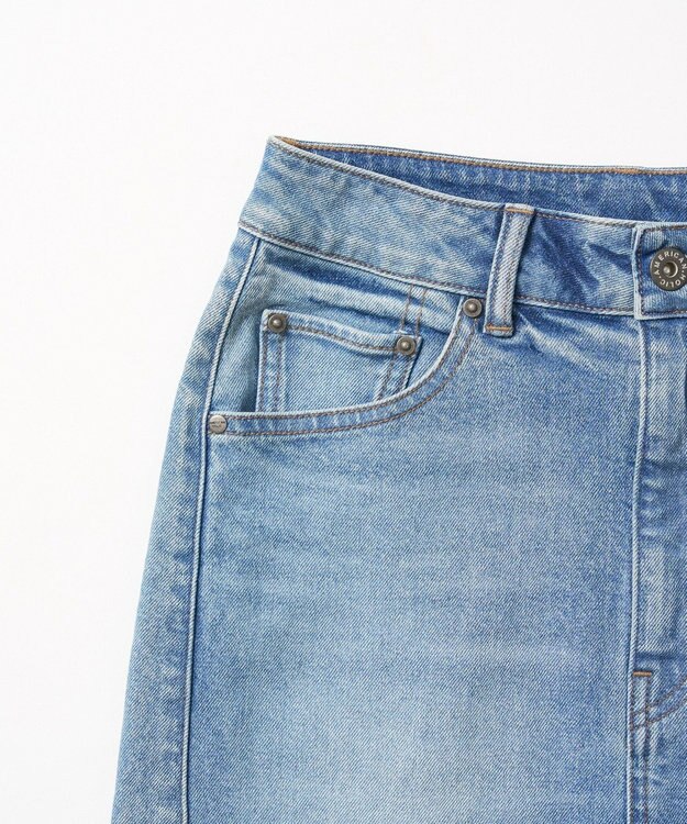 AMERICAN HOLIC デニムタイトスカート Light Indigo
