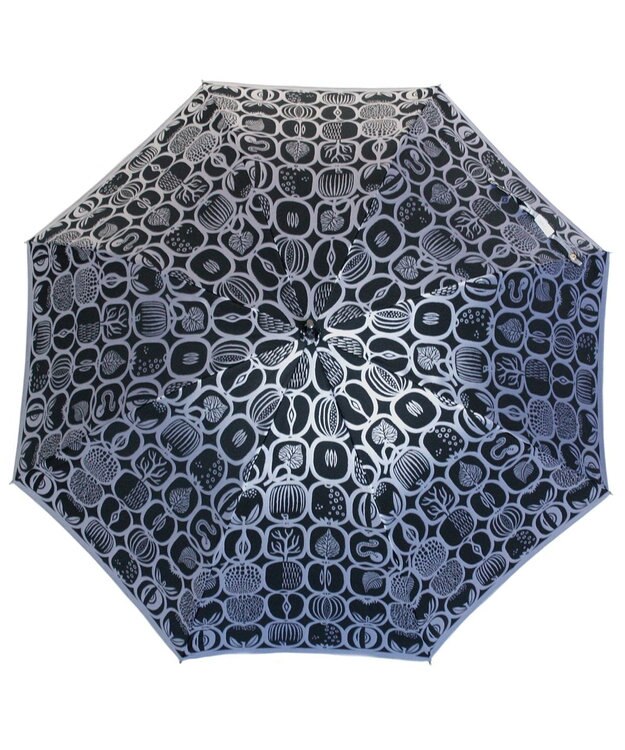 槇田商店 Stig Lindberg FRUKTLADA ブラック 長傘 クロ