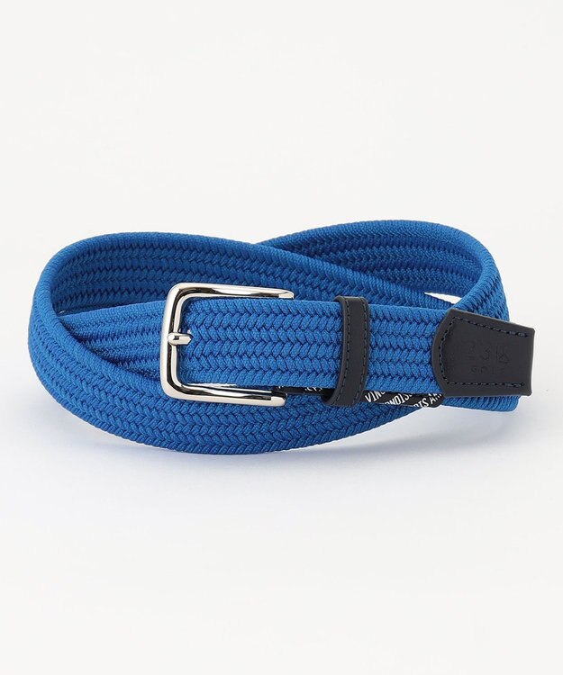 23区GOLF 【MEN】エラスティック メッシュベルト ブルー系