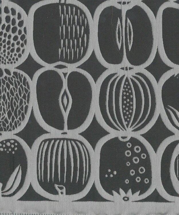 槇田商店 Stig Lindberg FRUKTLADA ブラック 長傘 クロ