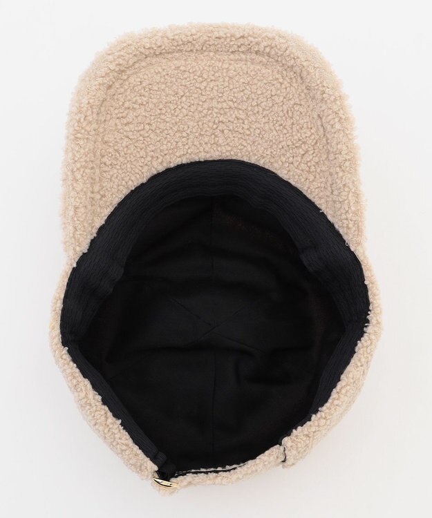 ANY ボアキャップ ベージュ