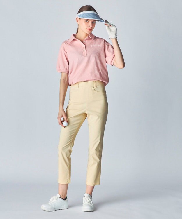 FILA GOLF／marie claire 【marie claire SPORT】【美楽】コードレーンイージーパンツ ベージュ