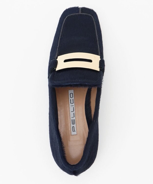 23区 PELLICO PONY ローファー ネイビー系