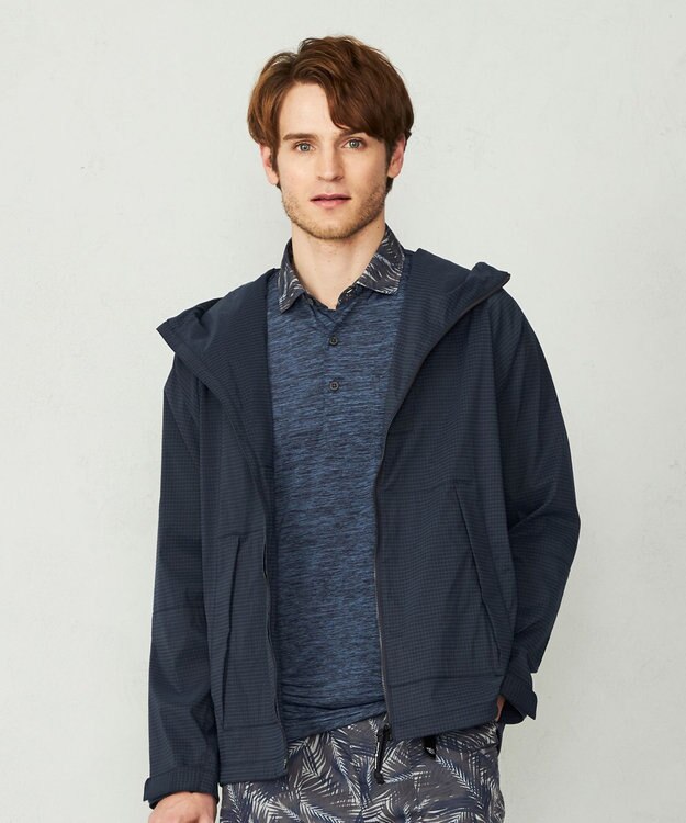 JOSEPH ABBOUD MOUNTAIN 【UNISEX】パワーリップワッシャー ブルゾン ネイビー系