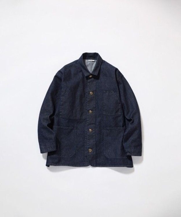 LENO COVERALL JACKET [UNISEX] カバーオールジャケット INDIGO