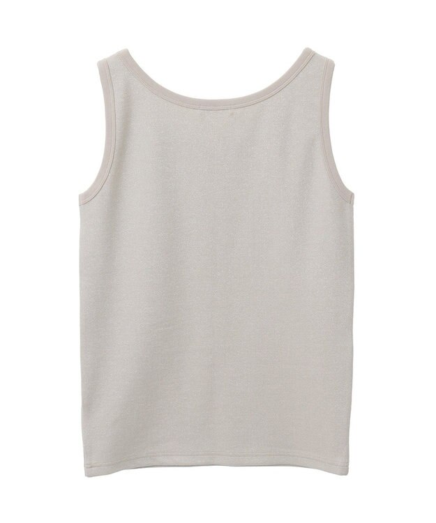 CRAFT STANDARD BOUTIQUE ラメテレコタンクトップ Ivory