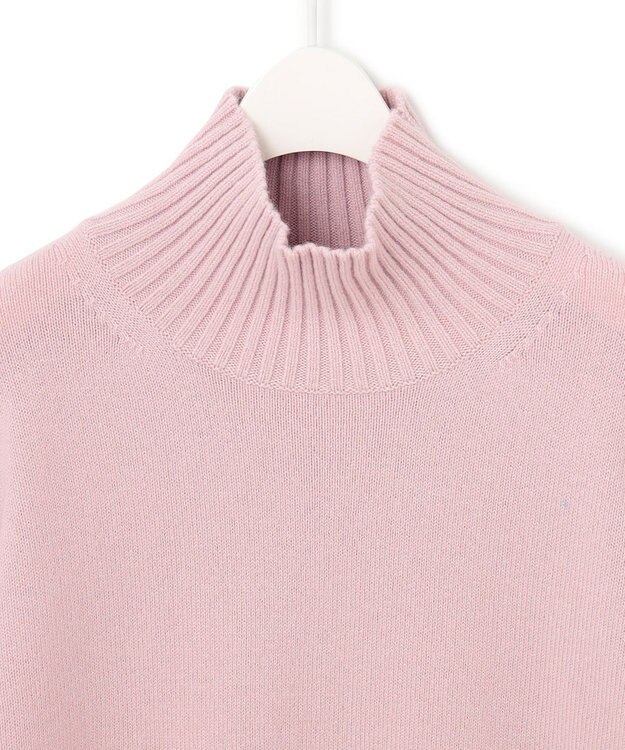 ICB 【新色追加・WEB限定カラーあり】 ソフトカシミヤミックス ハイネックニット ピンク系［WEB限定］