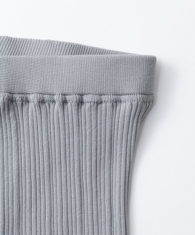 TRICOTE MULTI RIB LEGGINGS／マルチリブレギンス 95GRAY