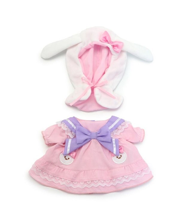 Mother garden マザーガーデン うさももMサイズ 着せ替え用お洋服 《うさぎ帽セーラーワンピ》 -
