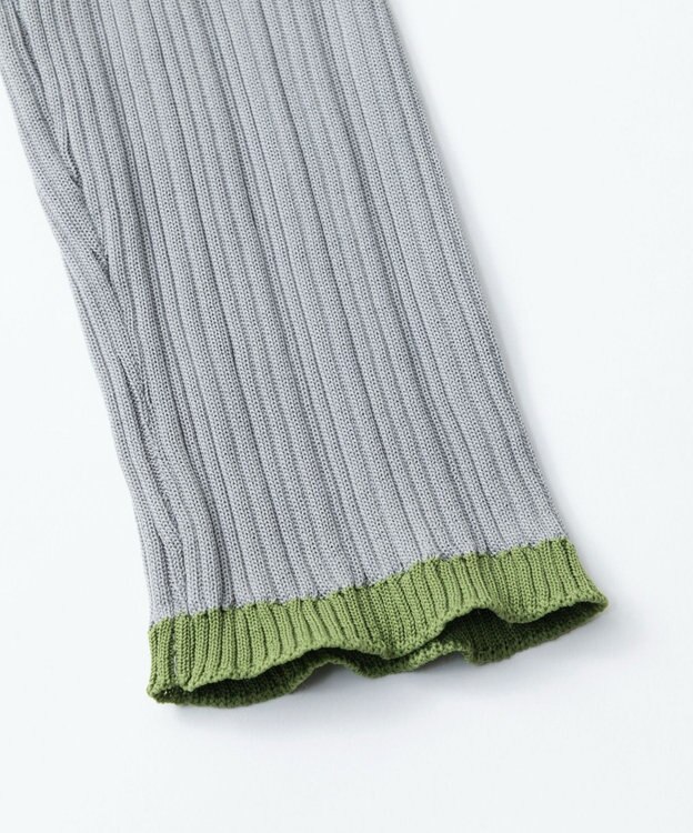 TRICOTE MULTI RIB LEGGINGS／マルチリブレギンス 95GRAY