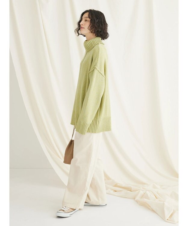 CRAFT STANDARD BOUTIQUE コーデュロイリラックスパンツ Ivory