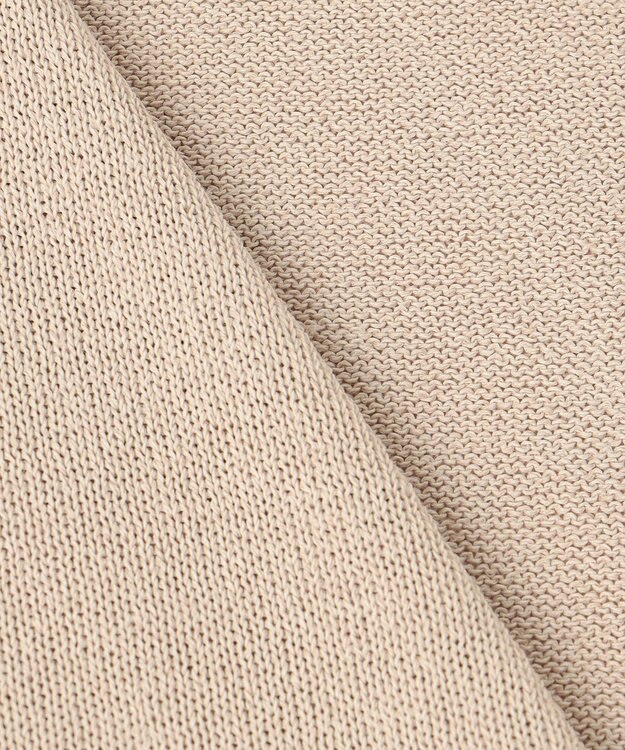 J.PRESS LADIES S 【洗える】リノナチュール Vネック カーディガン ベージュ系