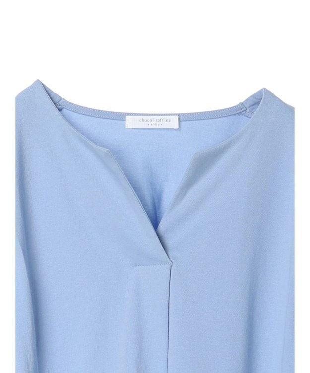 Green Parks 冷っとすずやか　フレンチスリーブスキッパー Sax