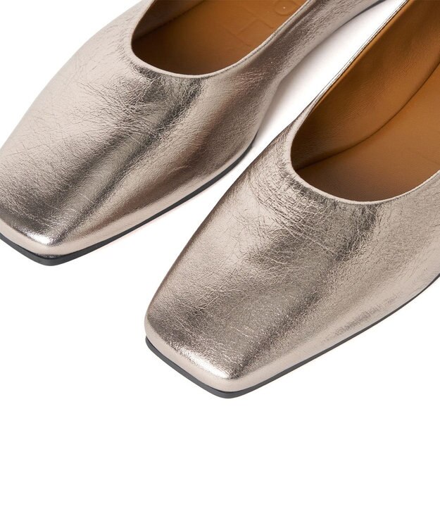 JOSEPH バレリーナ　レザー Gunmetal